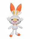 ORIGINÁL POKEMON SCORBUNNY PLYŠOVÝ MASOT 35cm