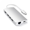 SATECHI ADAPTÉR PRE MOBILNÉ ZARIADENIA USB-C SILVER