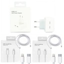 RÝCHLONABÍJAČKA 2X USB-C + 2X KÁBEL 1M PRE IPHONE