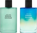 ZARA GREEN SAVAGE + LETNÁ SÚPRAVA pánskych parfumov 180 ml EDT