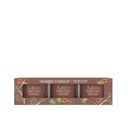 Yankee Candle 3 Mini Candle Darčeková sada 3 Pack Praline & Birch