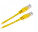 KÁBEL UTP RJ45 kábel cat.6e 1,0m ŽLTÝ 54613