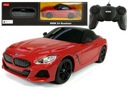 Auto na diaľkové ovládanie R/C BMW Z4 Roadster Rastar 1:24 Red