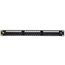 Patch panel 19'' Netrack 24-port kat. 5e UTP