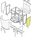 kombajn na čelné sklo New Holland FX25 FX28 FX30 84002641