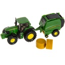 JOHN DEERE TRAKTOR S BALIEROM SIKU 1665