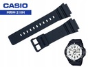 Opasok CASIO MRW-210H čierna guma 20mm ORIGINÁL