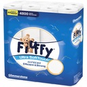 BIELY TOALETNÝ PAPIER FUFFY 3 VRSTVA 40 ROLČIEK ULTRA Soft 4800 LIST