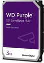 HDD WD Purple 3 TB NA MONITOROVANIE