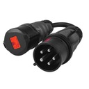 Adaptér Red CEE 16A na Red CEE 32A