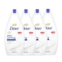 Dove Deeply Výživný sprchový gél 4x450ml