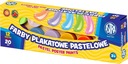 Pastelové plagátové farby ASTRA, 12 farieb, 20 ml