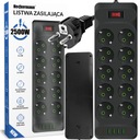 PREdlžovací kábel POWER STRIP 2500W S QC3.0 6x USB