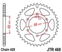 JT JTR468.46 ZADNÉ OZUBENÉ KOLO