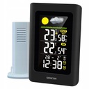 DIGITÁLNY TEPLOMER HYGROMETER METEOSTANICA LCD HODINY Snímač dátumu VLHKOSŤ