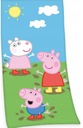 PEPPA PIG VEĽKÝ PEPA BAVLNENÝ OTERÁK NA PLÁŽ