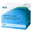 PureVision 2HD 6 ks mesačných šošoviek výkon -1,25