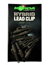 Korda Hybrid Lead Clips Weed 8