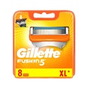 GILLETTE FUSION BLADES NÁPLŇKY PRE CLIVERS 8KS 100% ORIGINÁL