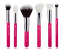 Jessup Sada 6 štetcov na make-up T204 Rose Carmin/Silver