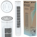 XTECH STĹPOVÝ VENTILÁTOR BIELY