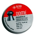 Pelety HEAVY DOME OZTAY 500 ks 4,5 mm kal. 177 8,44 g