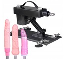 SEX MACHINE VIBRATOR 420 POHYBOV/MINÚTA, SEX SADA VIBRAČNÝ PENIS DILDO 3X