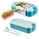 CURVER Lunchbox s príborom Nádoba na večeru 1300 ml LUNCH & GO