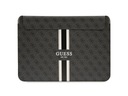 Puzdro na notebook GUESS 4G Stripes 14-palcové čierne