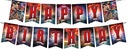 Stranger Things Garland Happy Birthday Banner narodeninová dekorácia 200 cm