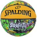 Spalding Graffitti Ball - ZELENÁ; 7