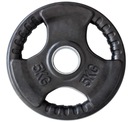 HMS Olympic Plate Pogumované závažie na činku Barbell 5 kg