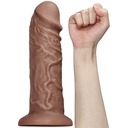 HRUBÝ penis, šľachovité dildo s prísavkou, 24,5 cm XXL