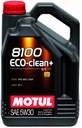 Motul 8100 Eco-Clean + C1 5W30 5L