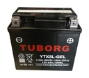 Tuborg YTX5L-BS 12V 4Ah 100A gélová batéria