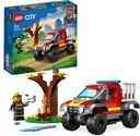 LEGO CITY – HASIČSKÝ VOZIDLO 4X4 – ZÁCHRANNÁ MISIA (6