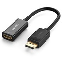 Adaptér, kábel DisplayPort (samec) - HDMI (samica) UGREEN MM137, FullHD 25