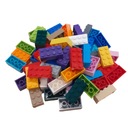 Lego Brick 2x4 Brick Brick Mix Color Classic 100 ks