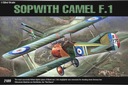 AKADÉMIA 12109 SOPWITH CAMEL F.1 PLASTOVÝ MODEL