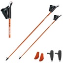 Palice na Nordic Walking GABEL X-1,35 Orange 105 cm