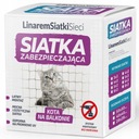 SET BALKÓNOVÁ SIEŤ MAČKA 2x3 BEZ VŔTANIA ZNAČKY BEZPEČNÉ MAČKY