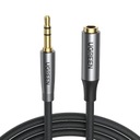 UZELENÝ KÁBEL AUX PREdlžovací kábel 3,5 mm MINI KONEKTOR AUDIO 3 METRE 3 KOLÍKOVÝ