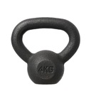 KZG04 ČIERNA LIATIA TRÉNINGOVÁ KETTLEBELL HMS 4KG