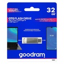 Goodram USB flash disk, USB 3.0, 32GB, ODA3, strieborný, ODA3-0320S0R11, USB A