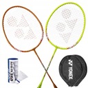 Bedmintonový set s 2 raketami Yonex GR-360 + 3 loptičkami Yonex