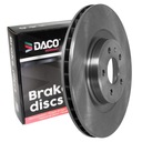 DACO DISC predný AUDI A4 08- A5 08- Q5 08- 345mm