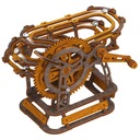 Drevená mechanická guľôčková dráha Marble Run 3D puzzle WOODEN.CITY