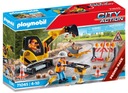 PLAYMOBIL RÝPADLO ROBOT NA VÝSTAVBU CESTY 71045