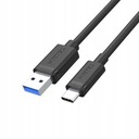 USB 3.0 typ A - typ C kábel M-M 1,5 m Unitek