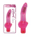 JAMMY JELLY FLARY GLITTROVÝ GÉLOVÝ VIBRATOR 22 CM